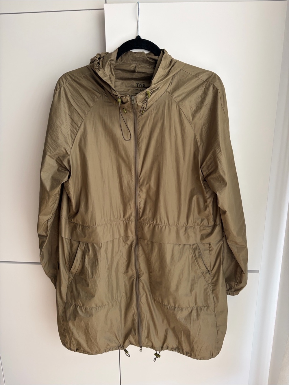 Tna Women's Sawatch Jacket - Olive Medium Windbreaker